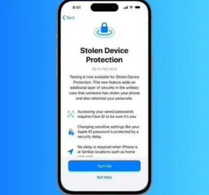安宁苹果授权维修店分享被盗设备保护功能开启方法 
